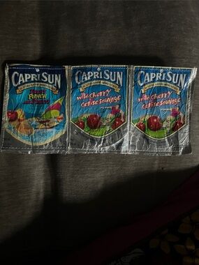 Zippered Pouch Capri Sun - Blue